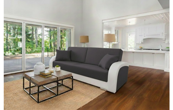 Wersalka Magda inari 100 na sprężynach z funkcją spania i pojemnikiem